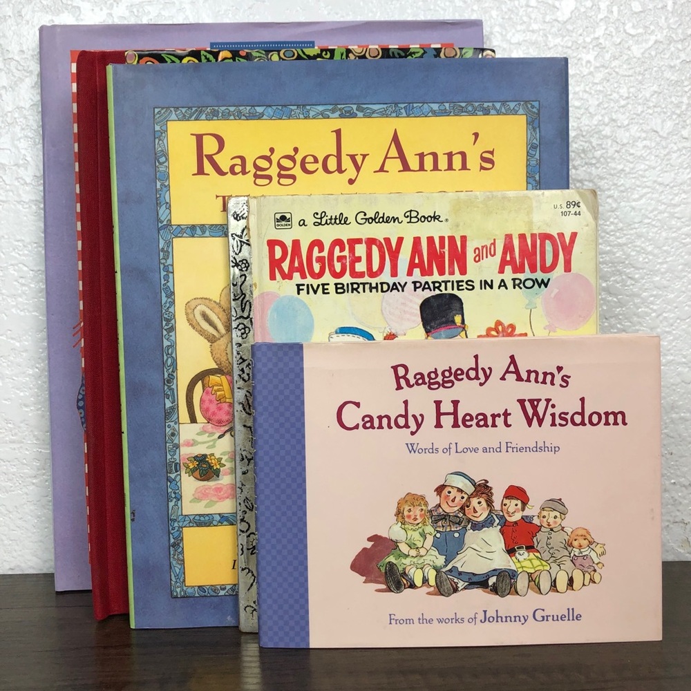 Raggedy Ann Children’s Book Set